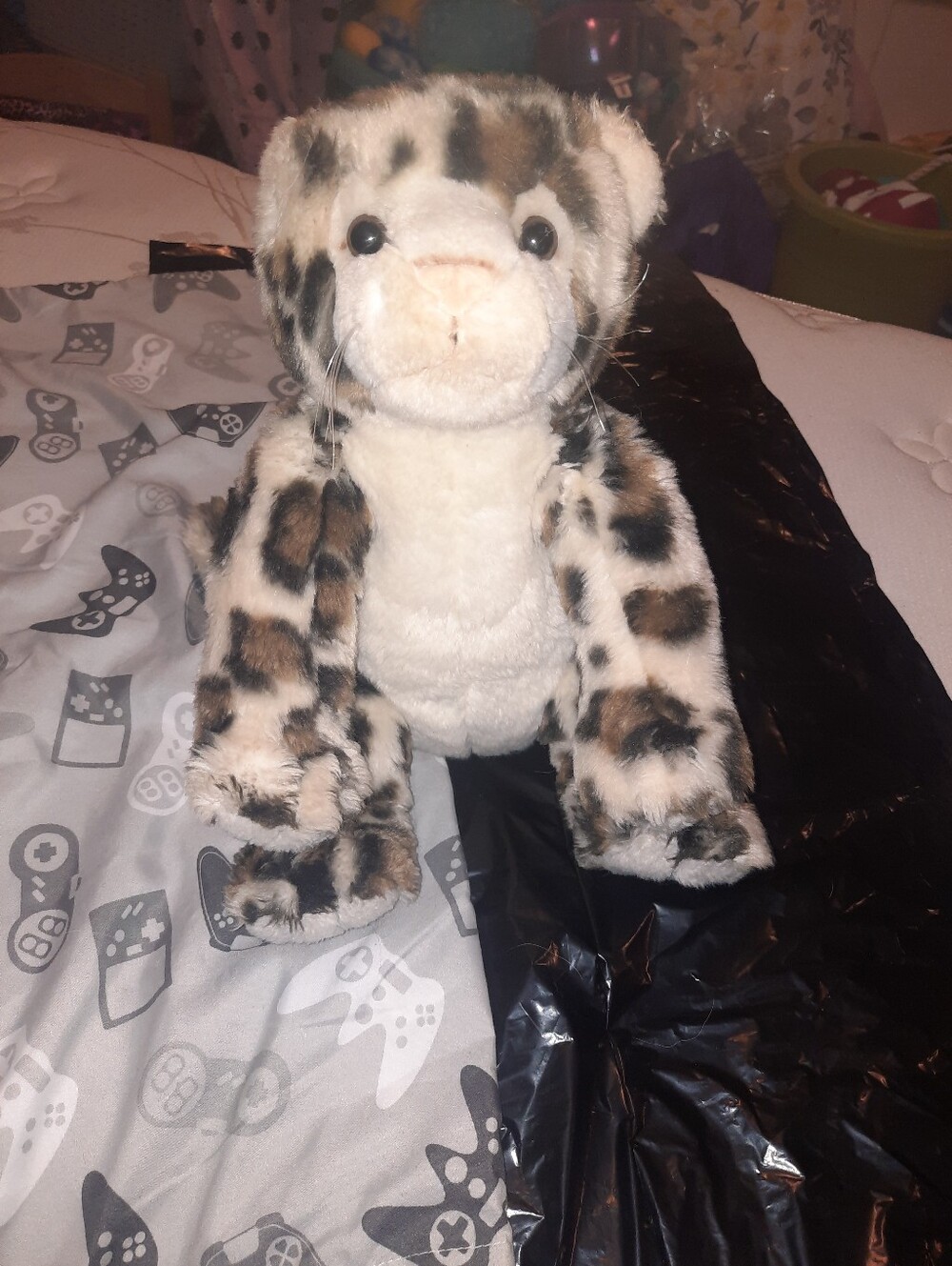 Vintage build a bear leopard BAB